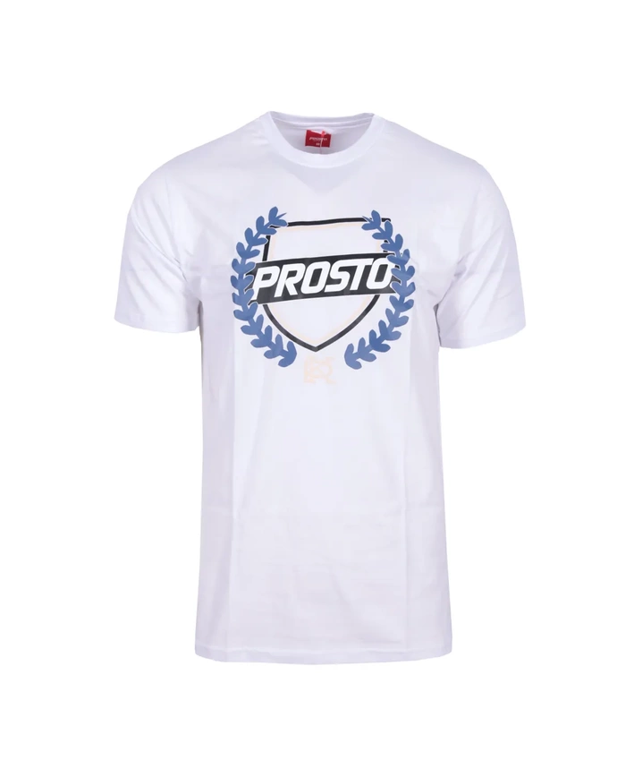 Koszulka męska t-shirt Prosto Klasyk Laurcy biała