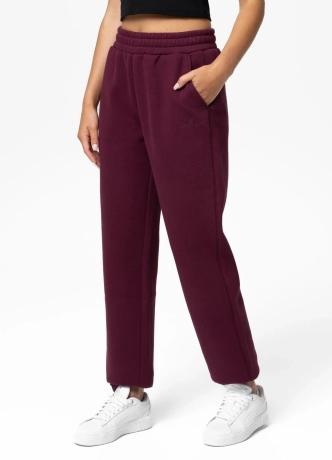 Spodnie dresowe damskie Pit Bull Tulla bordowe