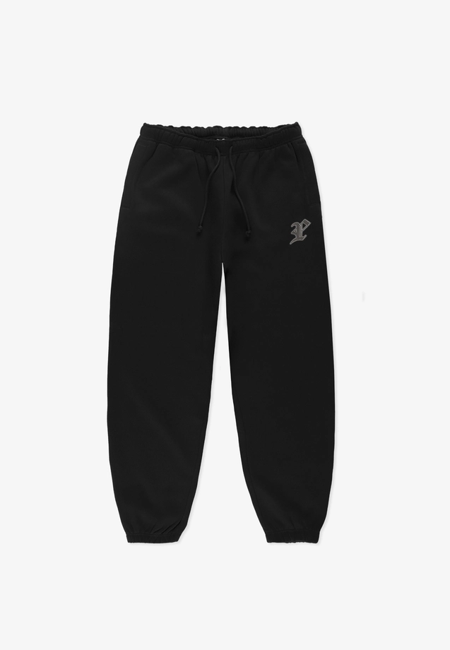 Spodnie dresowe męskie Prosto Ghotic P czarne