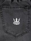 Spodnie męskie Jogger Jeans Jigga Wear Crown szare