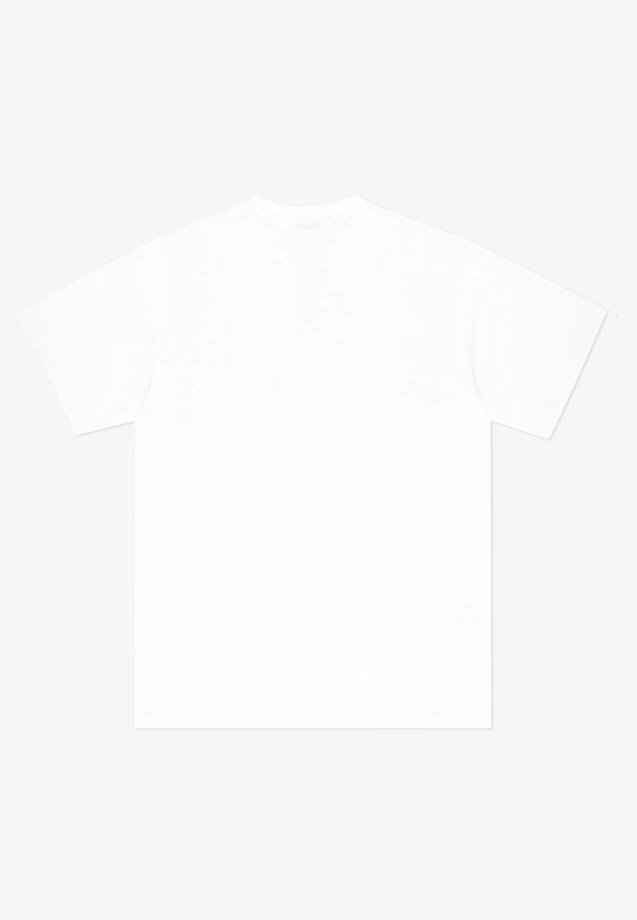 Koszulka męska t-shirt Prosto College biała