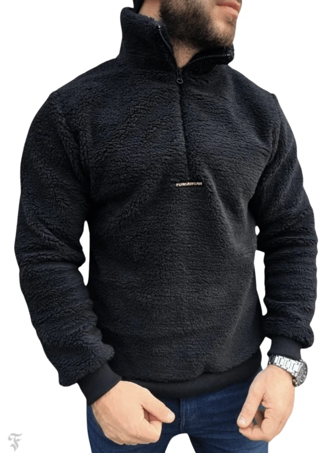 Bluza męska sherpa FURIA Elite czarna