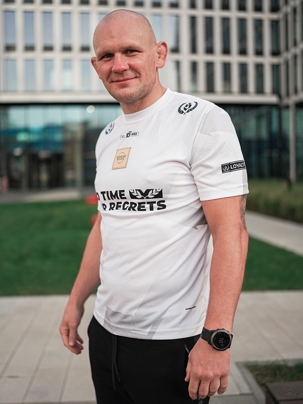 Koszulka męska t-shirt Środowisko Miejskie Decade biała