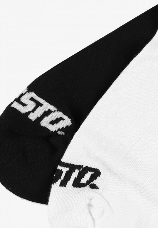 Skarpety Prosto Brisk 2pak czarne/białe