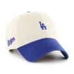 Czapka z daszkiem 47 Brand Los Angeles Dodgers Base Runner Clean Up kremowa niebieska