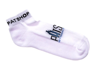 Skarpety Patshop Skarpetki Stópki Streetwear Since white