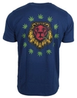 Koszulka T-shirt Dudek P56 Prorok Rasta Lion navy