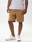 Spodenki szorty męskie materiałowe Jigga Wear Crown beżowe 