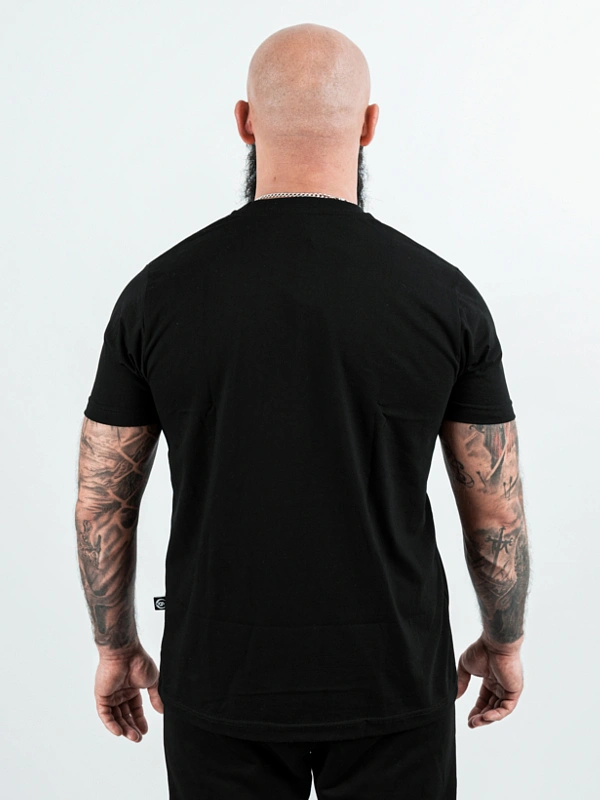 Koszulka męska t-shirt Środowisko Miejskie Big Laur 3D czarna