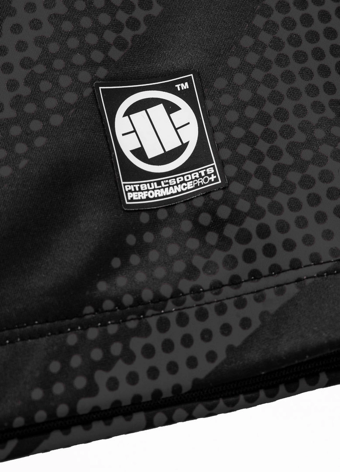 Koszulka rashguard Pit Bull Shortsleeve Dot Camo 2 szara