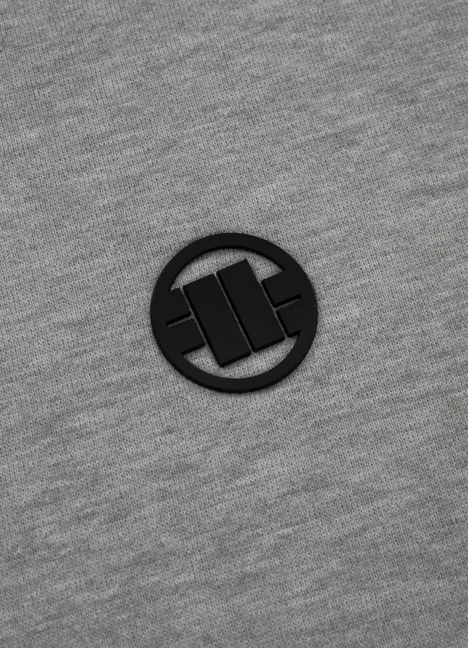 Bluza meska Pitbull Pit Bull Small Logo crewneck ciemnyszary