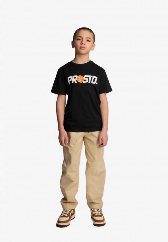 Koszulka t-shirt dziecięcy Prosto Kids Basketball czarna