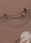 Koszulka t-shirt damska Pit Bull Pitbull Palm oversize brązowa