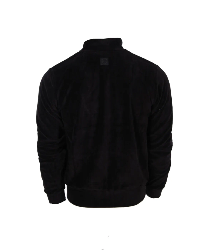 Bluza męska welur Diil Laur crewneck czarna