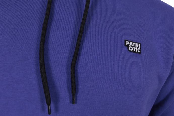 Bluza męska z kapturem Patriotic CLS Mini App hooded fioletowa