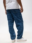 Spodnie męskie Jeans Baggy Jigga Wear Mini Laser niebieskie