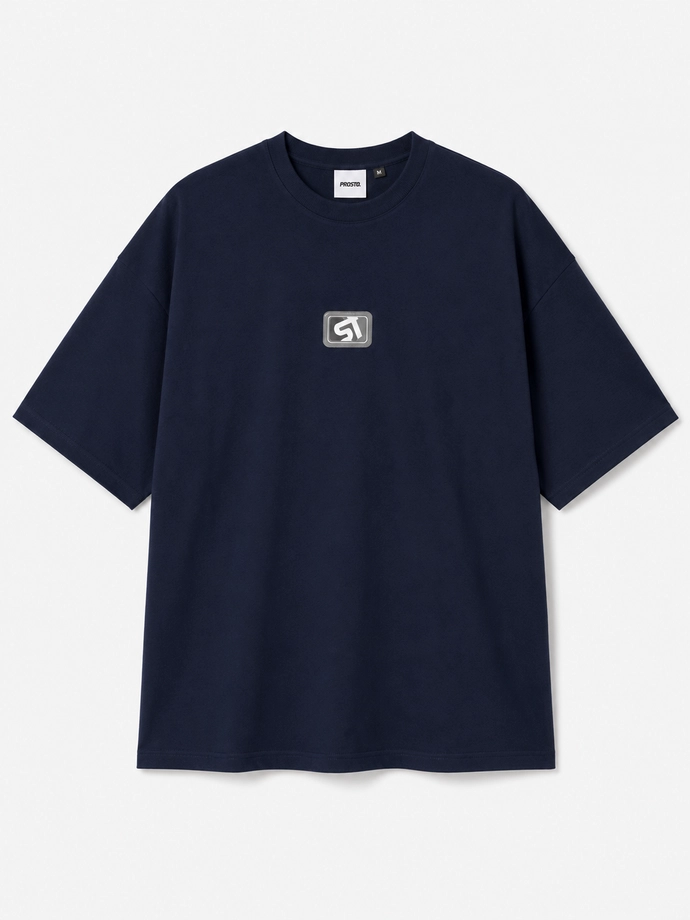 Koszulka męska t-shirt Prosto Mono ST granatowa