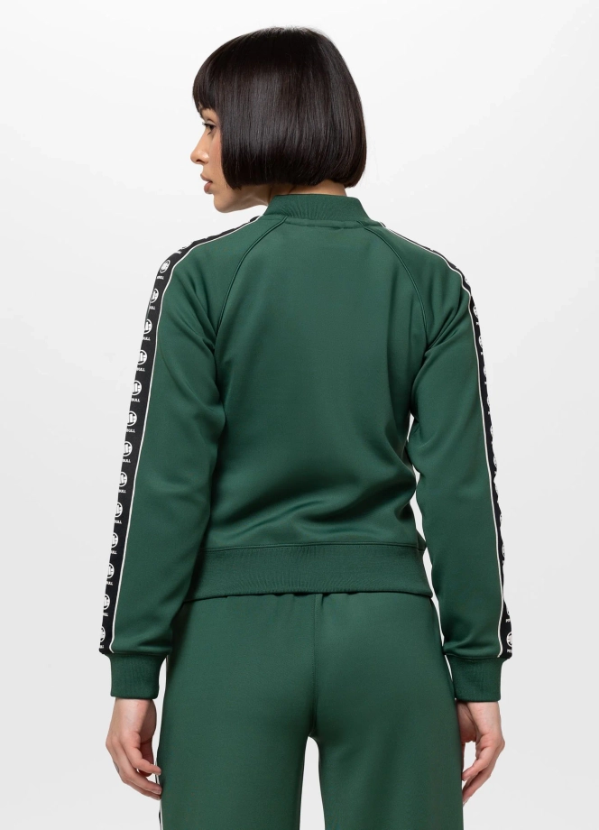 Bluza damska rozpinana Pitbull Verona zielona