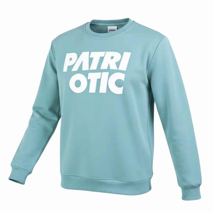 Bluza męska klasyczna Patriotic Cls Wave turkusowa