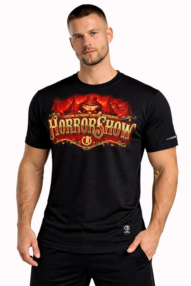 Koszulka męska T-shirt Octagon Horror Show czarna