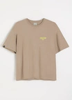 Koszulka męska t-shirt Coalition CLTN T Neon beżowa