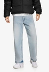 Spodnie męskie Jeans Baggy Prosto Shield niebieskie