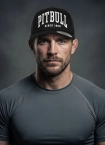 Czapka z daszkiem Snapback Trucker Pit Bull Pitbull Norton czarna