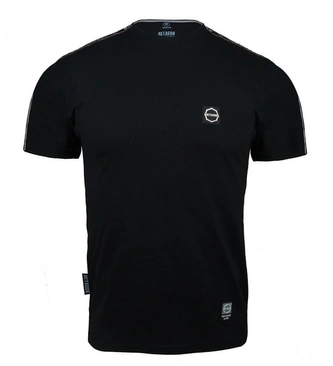 Koszulka męska T-shirt Octagon Stripe czarno/biała