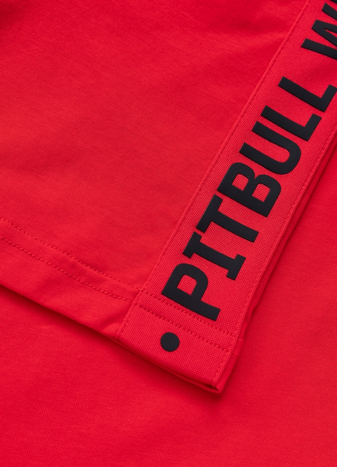 Koszulka męska T-Shirt Pitbull West Coast Tape czerwona
