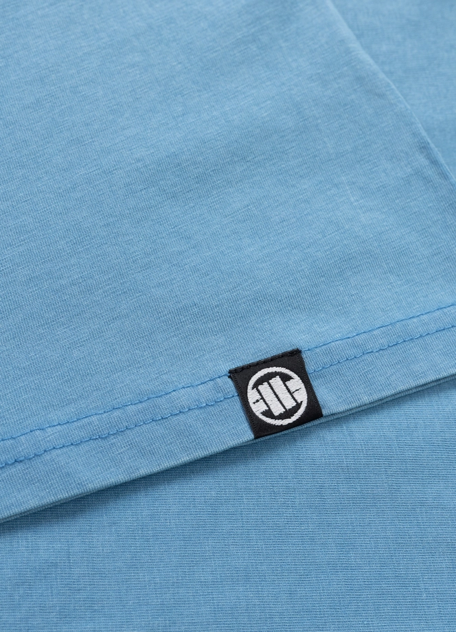 Koszulka damska T-shirt Pit Bull Angel Logo niebieska