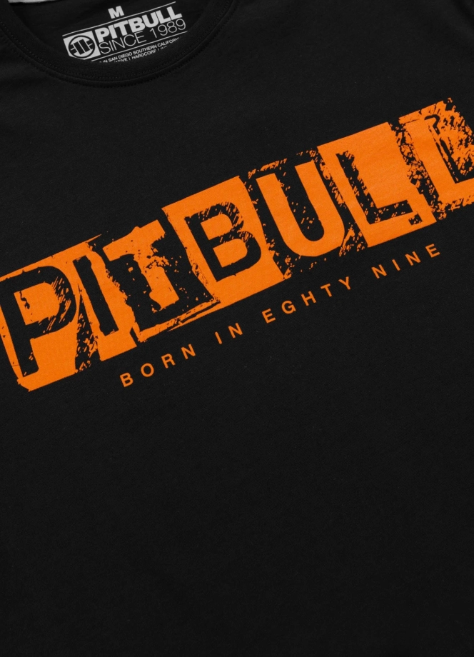 Koszulka męska T-Shirt Pit Bull Blacky czarna