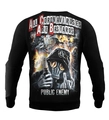Bluza męska bez kaptura Public Enemy All Coronaviruses Are Bastards crewneck czarna