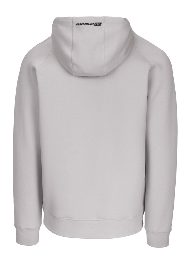 Bluza męska z kapturem Pitbull Pit Bull Dogwood ZIP złamana biel