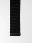 Pasek parciany Jigga Wear Simple Crown czarny