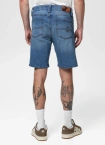 Spodenki szorty jeans męskie Pitbull Classic Wash Hornblend niebieskie
