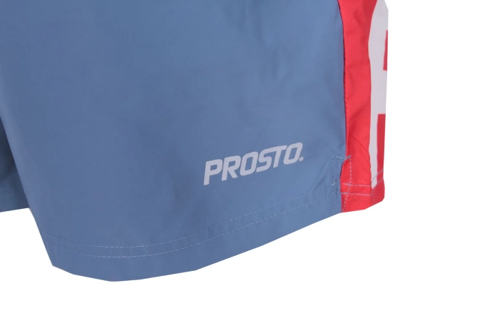 Spodenki męskie kąpielowe Prosto Klasyk Allo niebieskie