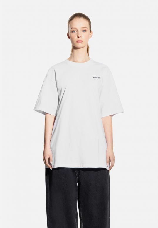 Koszulka męska t-shirt Prosto Base biała