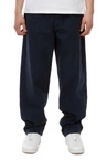Spodnie męskie Mass Denim Slang Baggy Fit granatowe