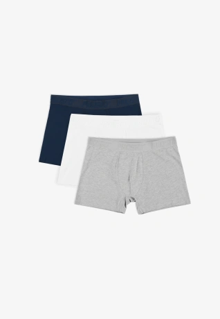 Bokserki męskie Prosto zestaw 3pack multi białe/szare/granatowe