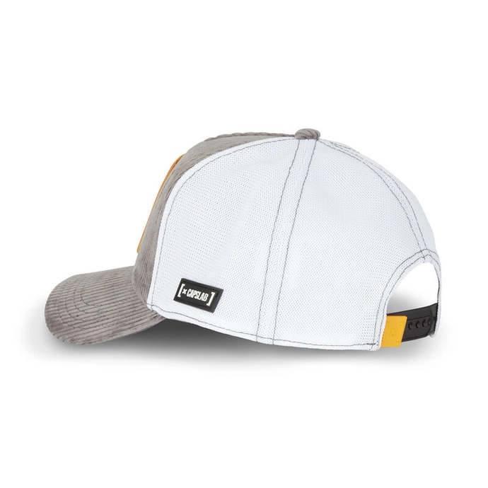 Czapka z daszkiem Capslab Looney Tunes Bugs Bunny biało/szara