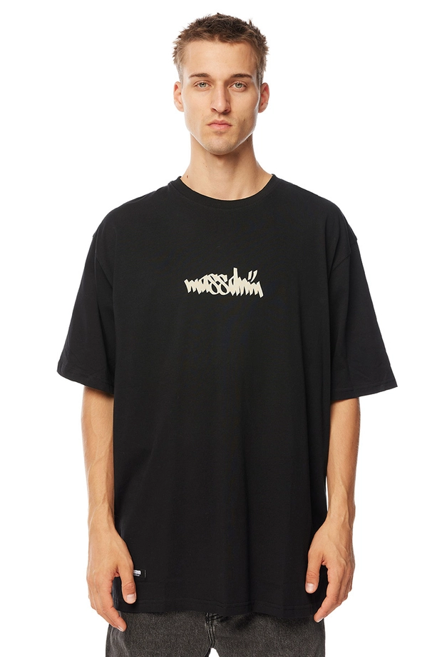 Koszulka męska t-shirt Mass Dnm Nostalgia. Angel czarna