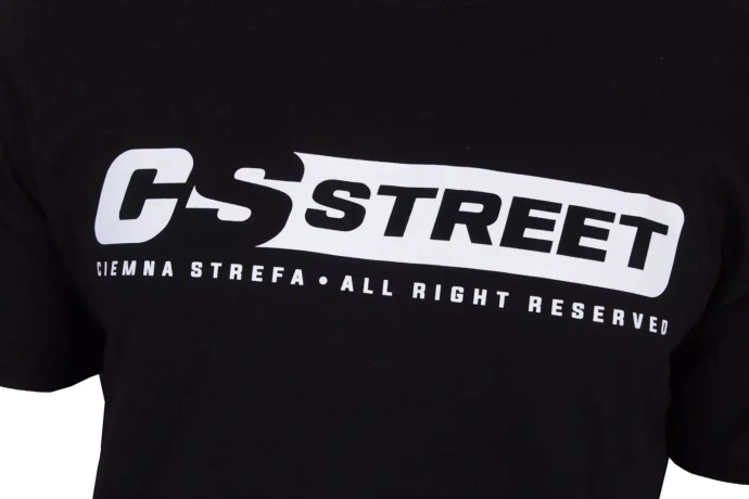 Koszulka męska T-shirt Ciemna Strefa RPK CS Street czarny