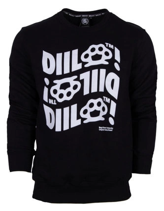 Bluza DIIL Wave crewneck black