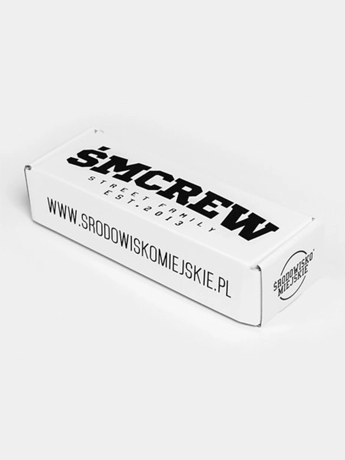 Okulary przeciwsłoneczne Środowisko Miejskie "ŚMCREW" black/white