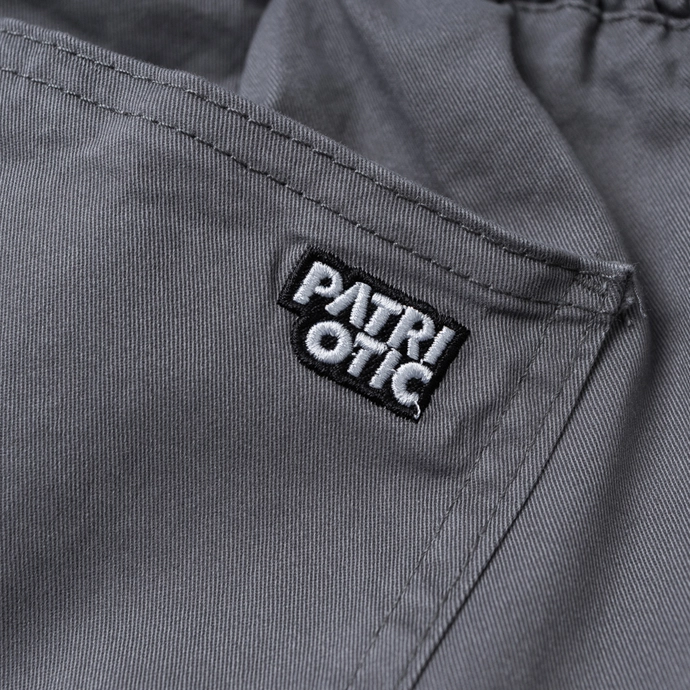 Spodenki męskie chino Patriotic Cls App szare