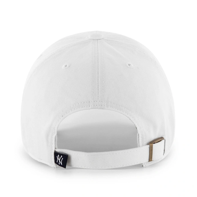 Czapka z daszkiem 47 Brand New York Yankees Clean Up biała