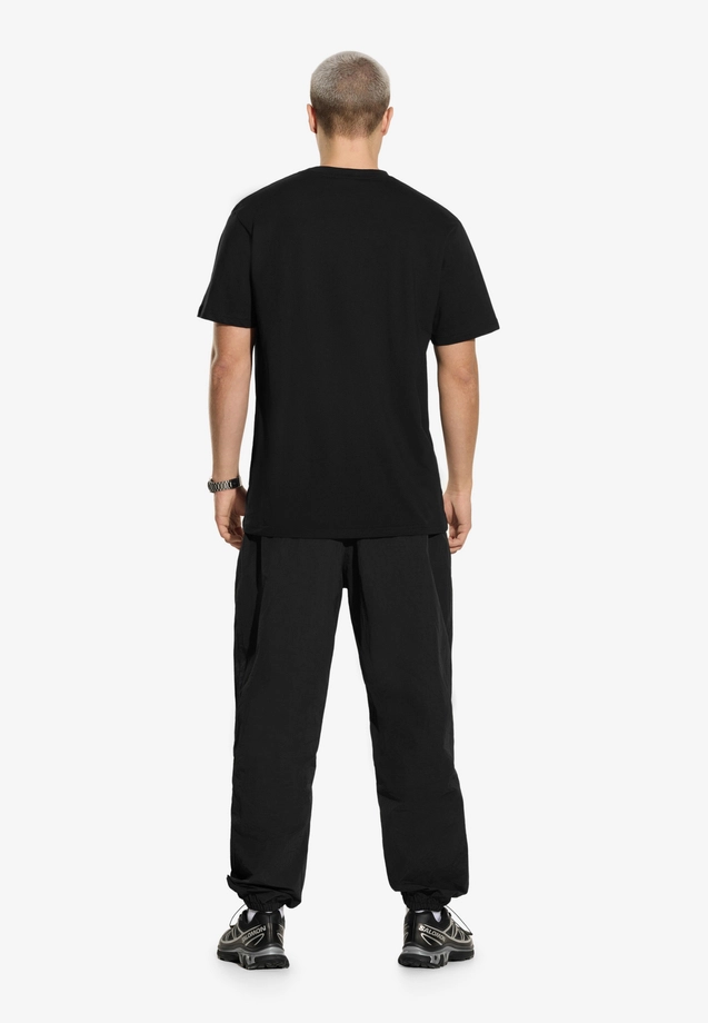 Koszulka męska t-shirt Prosto Shield czarna