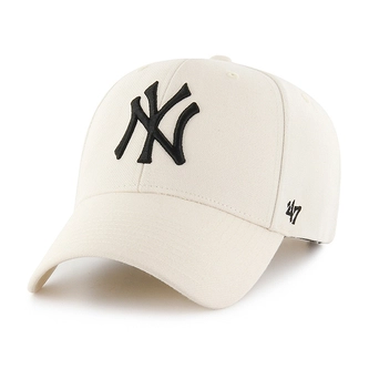 Czapka z daszkiem 47 Brand New York Yankees Snapback MVP beżowa czarna