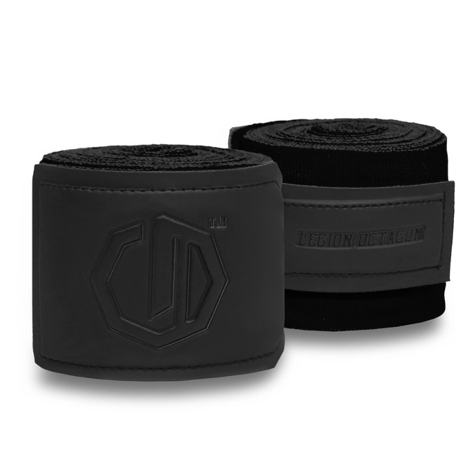 Owijki/Bandaże bokserskie Legion Octagon Supreme 5m czarno/czarne