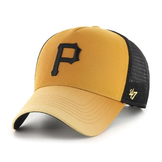 Czapka z daszkiem 47 Brand Trucker Pittsburgh Pirates Yellow Gold Paradigm Mesh